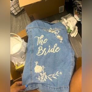 Bride Jean Jacket!